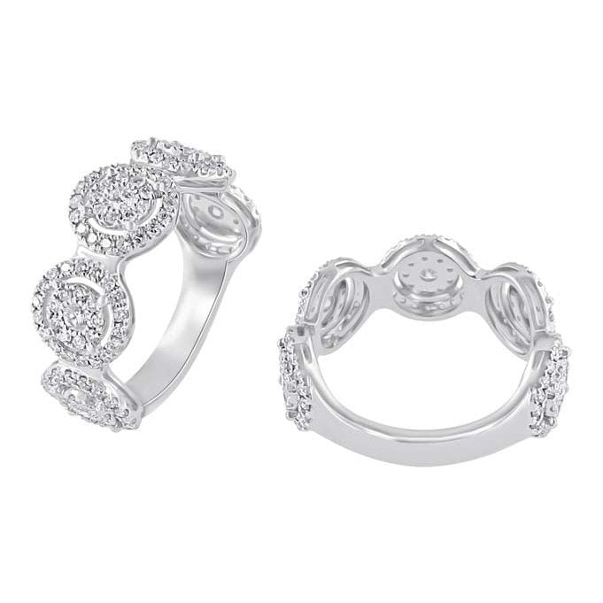 Bague Semi-Éternité Roy 100PTS RA3738-W