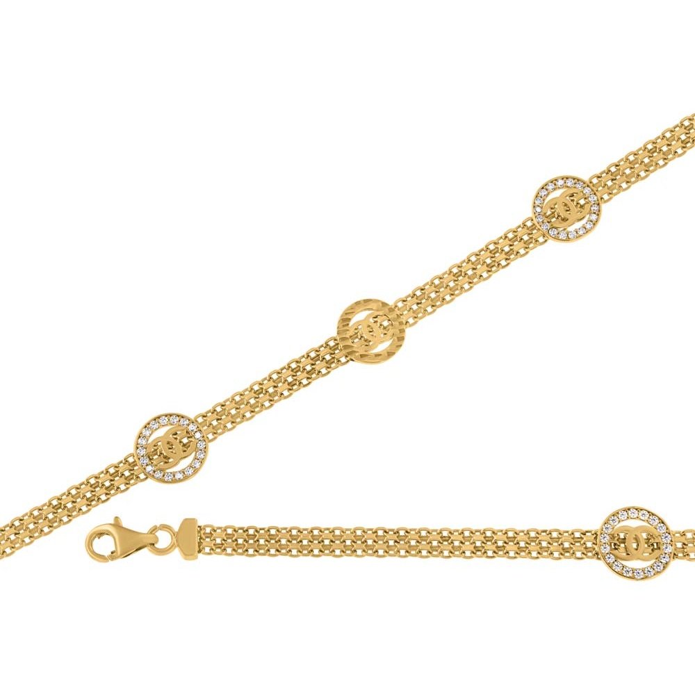 Bracelet 10 Kt Roger Roy PB-58527