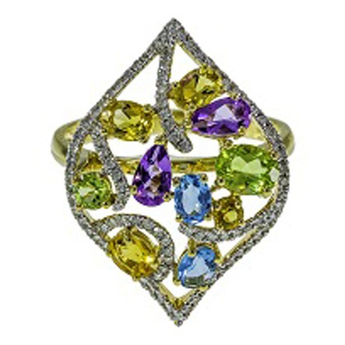 Bague 14 Kt Roger Roy SR036308WB