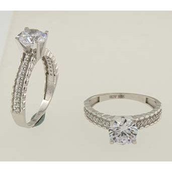 Bague de Fiançaille Roy LTT027-W