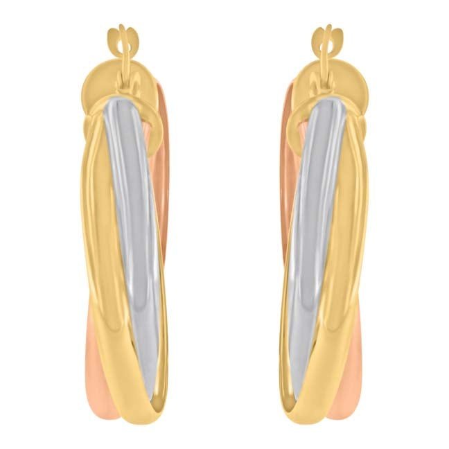 Boucles D’oreilles 10 Kt Roger Roy E213484-TC