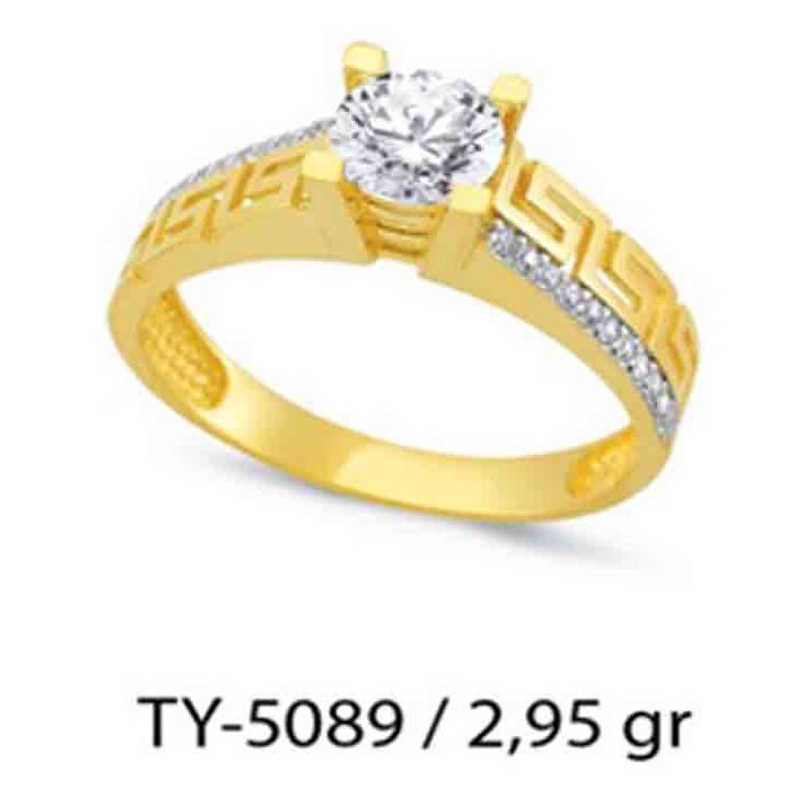 Bague 10 Kt Roger Roy R16-TY-5089