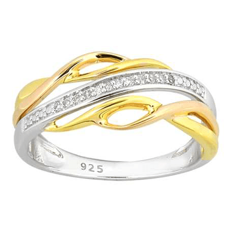 Bague 10 Kt Roger Roy R05-127011-3T