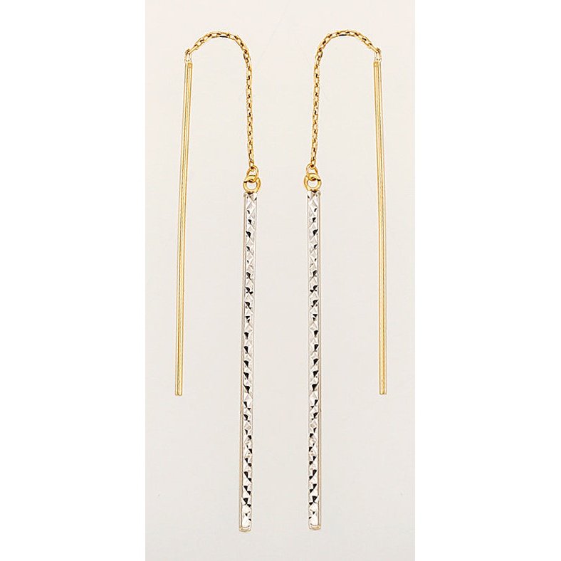 Boucles D’oreilles 10 Kt Roger Roy E211715-YW