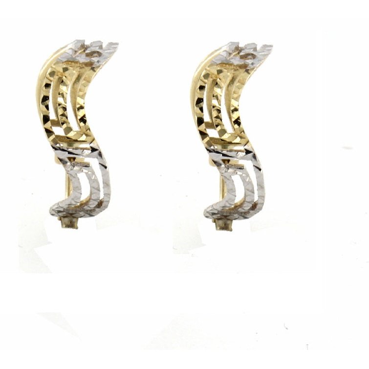 Boucles D’oreilles 10 Kt Roger Roy E206896-YWDC