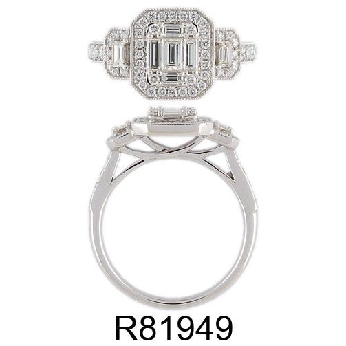 Bague 14 Kt Van&Co R81949A1R