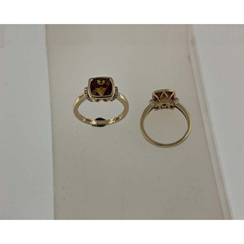 Bague 14 Kt Roger Roy MR19283-YCI