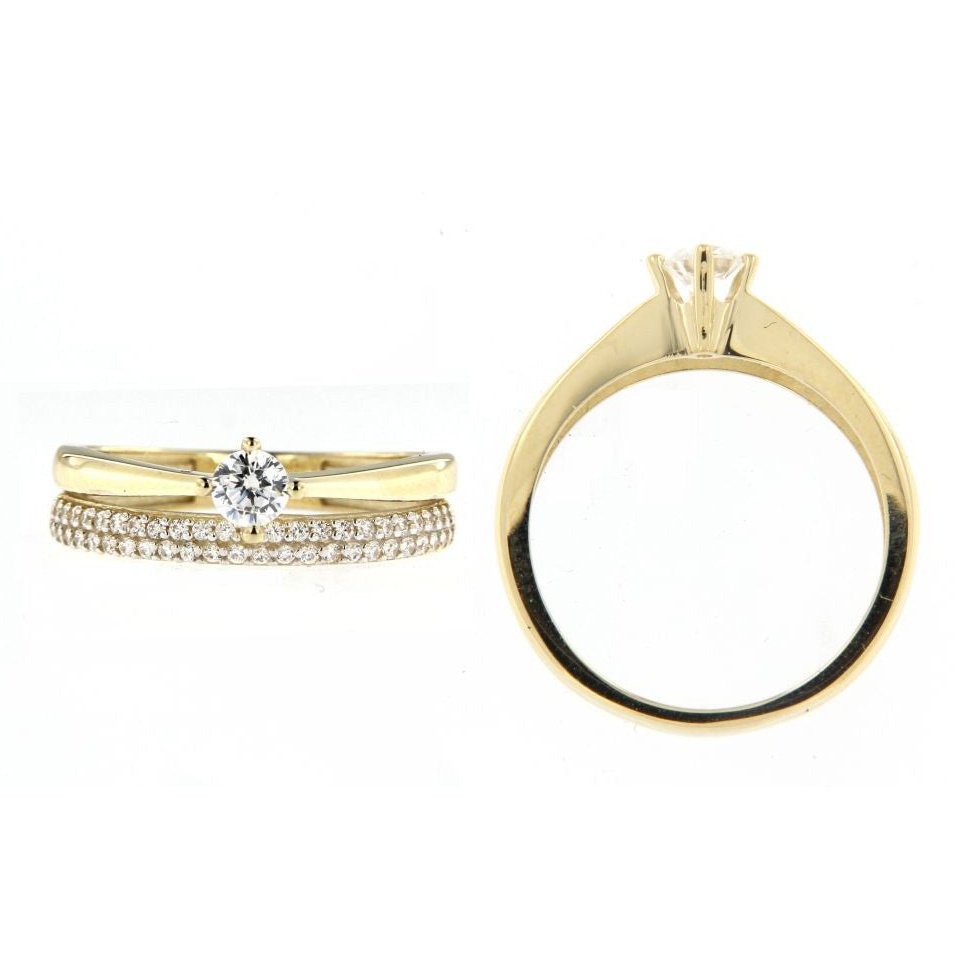 Bague 10 Kt Roger Roy R20361YW