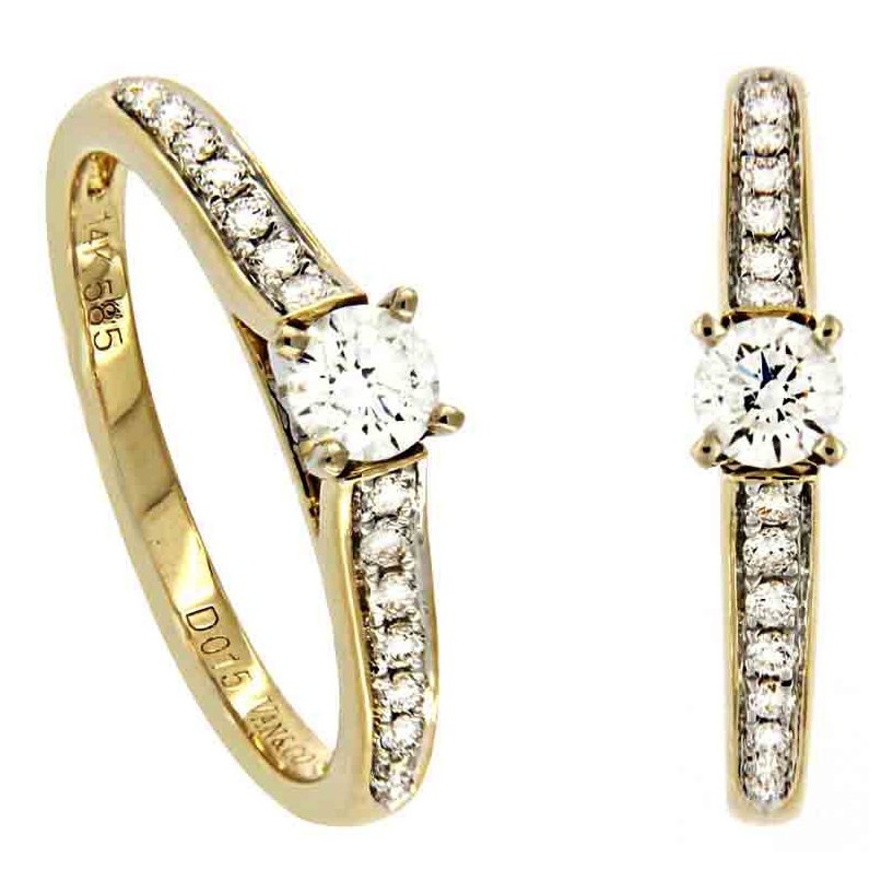 Bague 10 Kt Roger Roy MR192