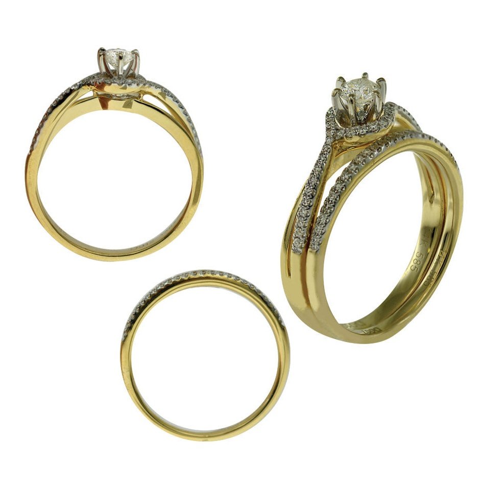 Bague de Fiançaille Van&Co 40PTS MR17599STY
