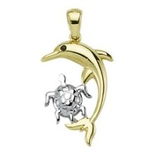 Pendentif 10 Kt Roger Roy P-AZP339