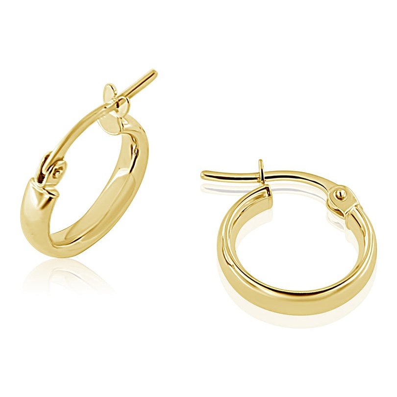 Boucles D’oreilles 10 Kt Roger Roy E0003X15-10SLY