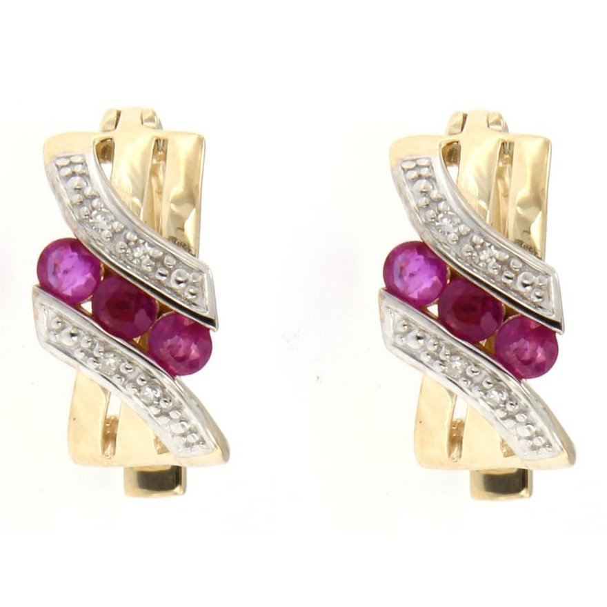 Boucles D’oreilles 10 Kt Roger Roy E05-129283-1Y