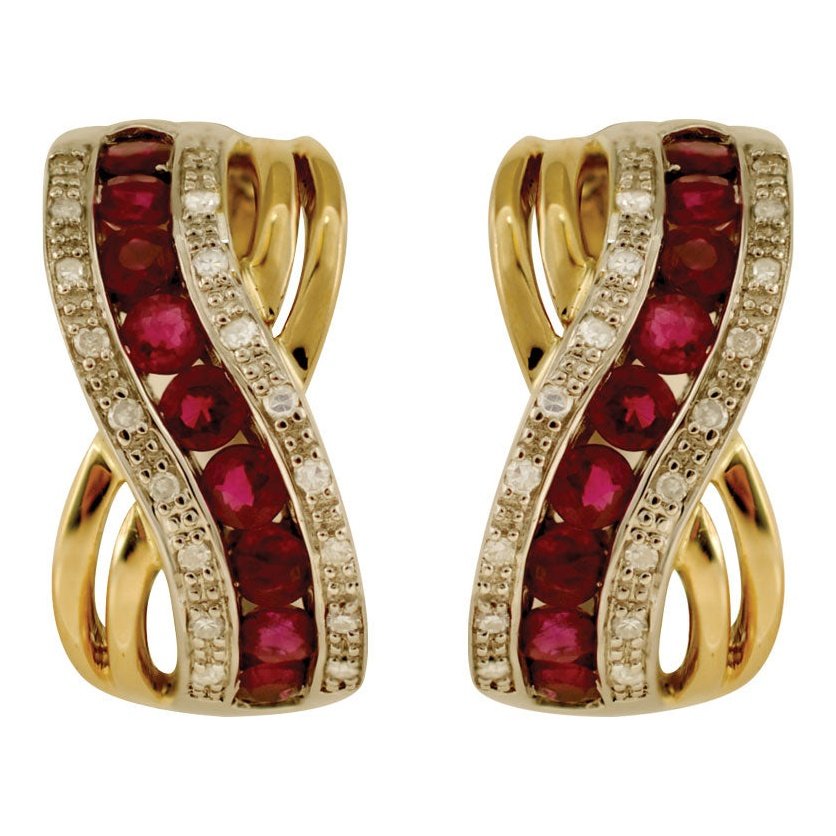 Boucles D’oreilles 14 Kt Van&Co E05-936392T