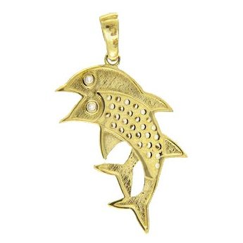 Pendentif 10 Kt Roger Roy PSG1728YW