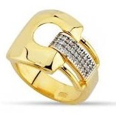 Bague 10 Kt Roger Roy R-ABRT095