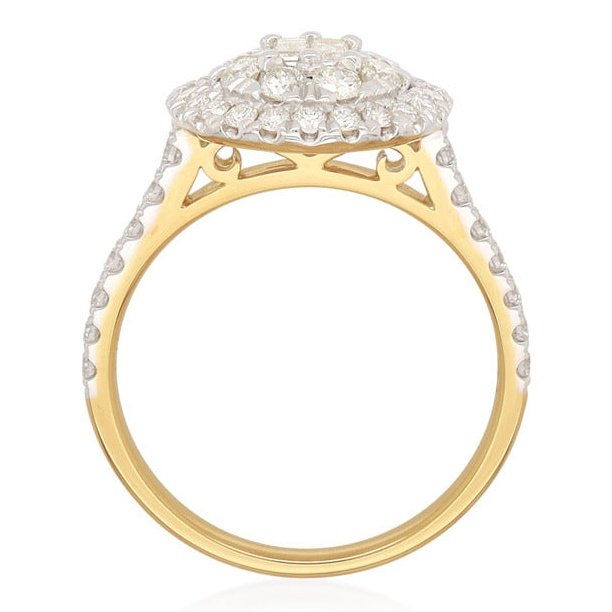 Bague 14 Kt Roger Roy ARWCK
