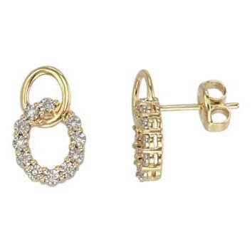 Boucles D’oreilles 10 Kt Roger Roy SE039420DB