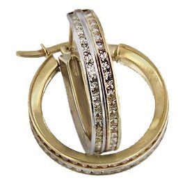 Boucles D’oreilles 10 Kt Roger Roy E200772-YW-FCZ