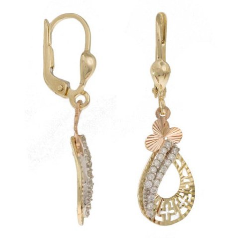 Boucles D’oreilles 10 Kt Roger Roy E2053402T