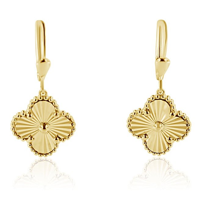 Boucles D’oreilles 18 Kt Van&Co ESMS-12-N-Y