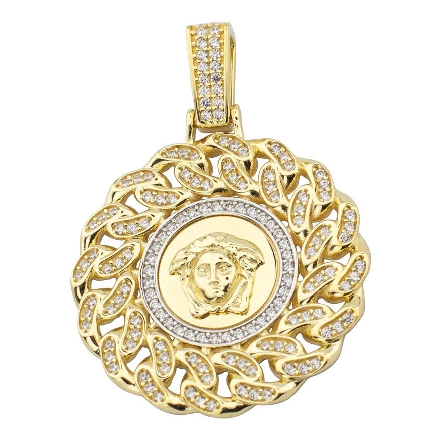Pendentif 10 Kt Roger Roy P-H1031-2T