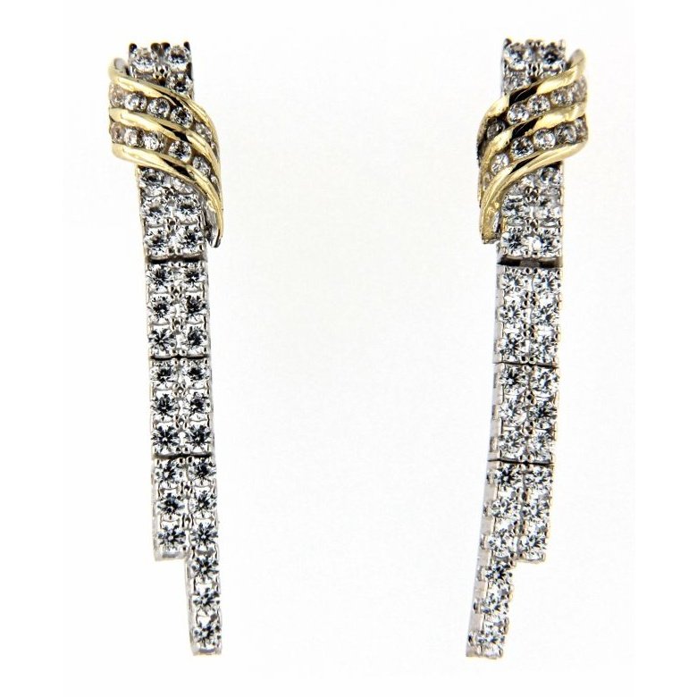 Boucles D’oreilles 14 Kt Roger Roy EB4-S1017