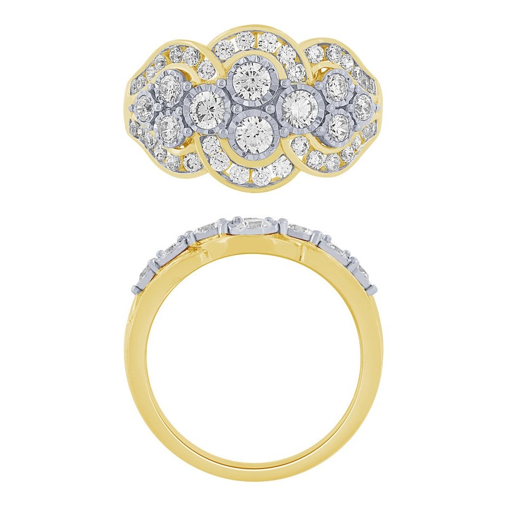 Bague 14 Kt Van&Co R184394-YW