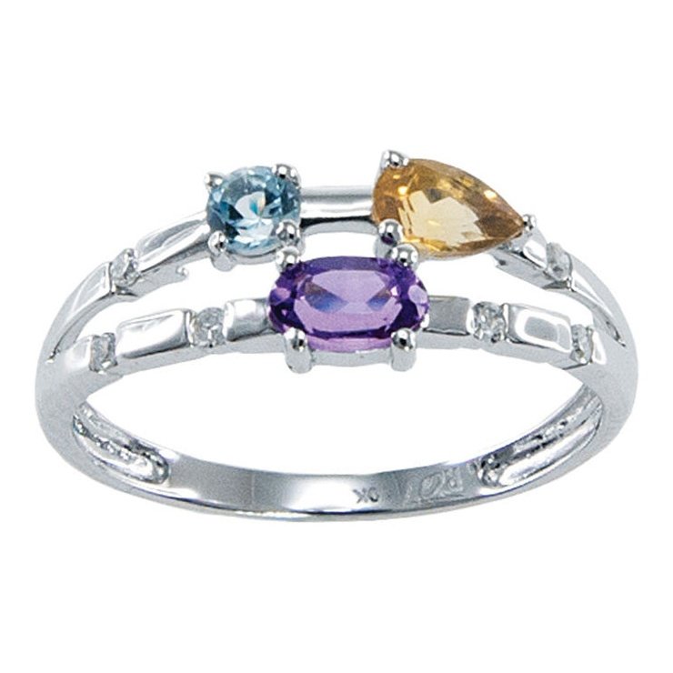 Bague 10 Kt Roger Roy RB0461SBYQ