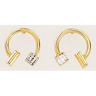 Boucles D’oreilles 10 Kt Roger Roy E213054YW