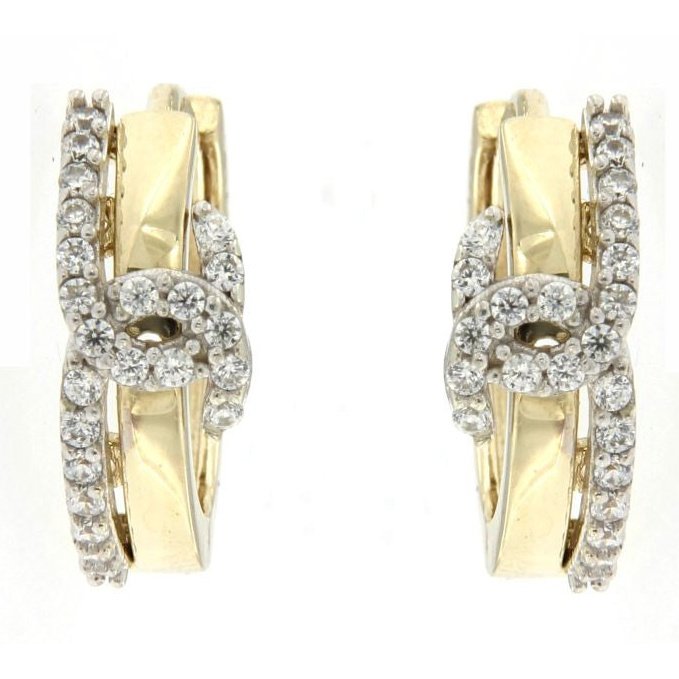 Boucles D’oreilles 10 Kt Roger Roy H20049YW