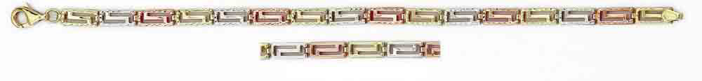 Bracelet 10 Kt Roger Roy B209195D -  Roger Roy.