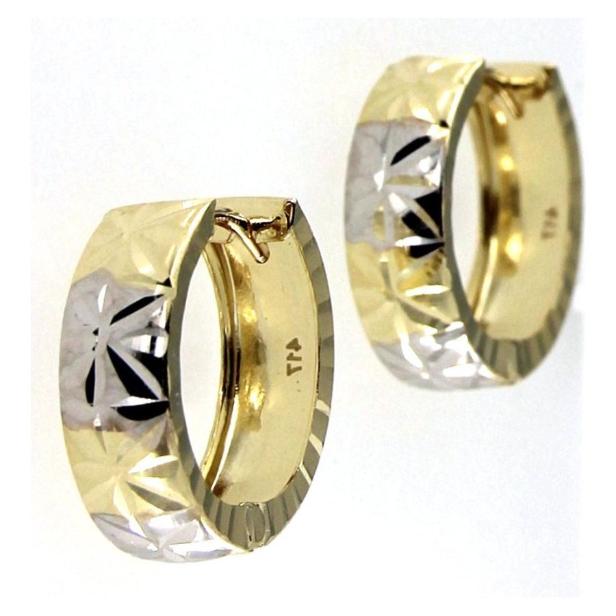 Boucles D’oreilles 10 Kt Roger Roy OBH-15