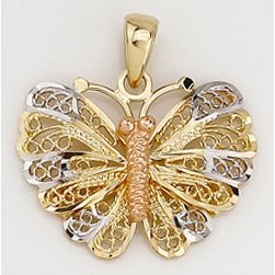 Pendentif 10 Kt Roger Roy P210105TCDC