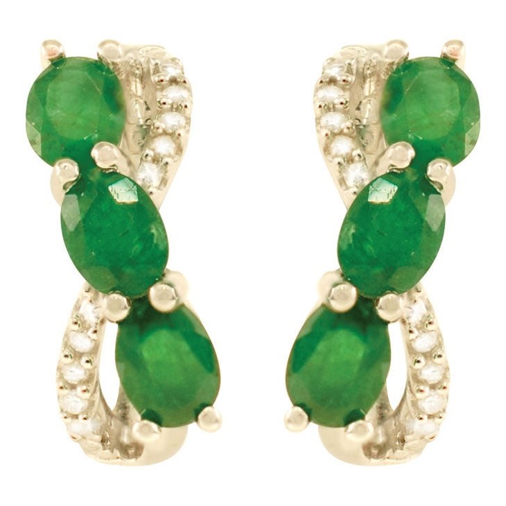 Boucles D’oreilles 14 Kt Van&Co E05-99421W