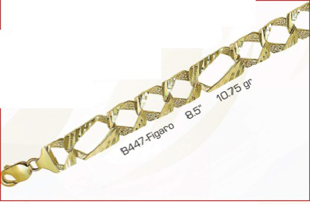 Bracelet 10 Kt Roger Roy B4502T
