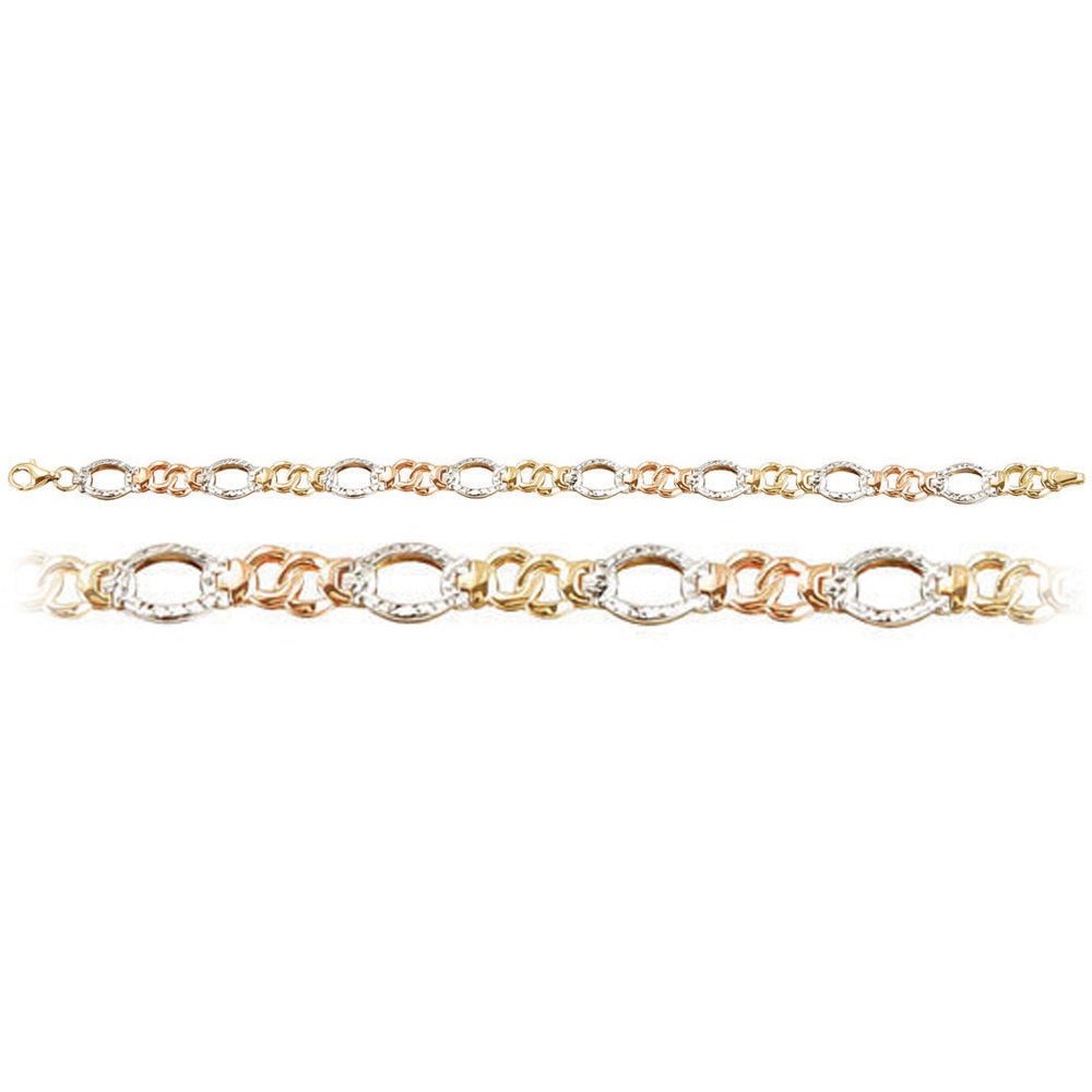 Bracelet 10 Kt Roger Roy B201604TCDC