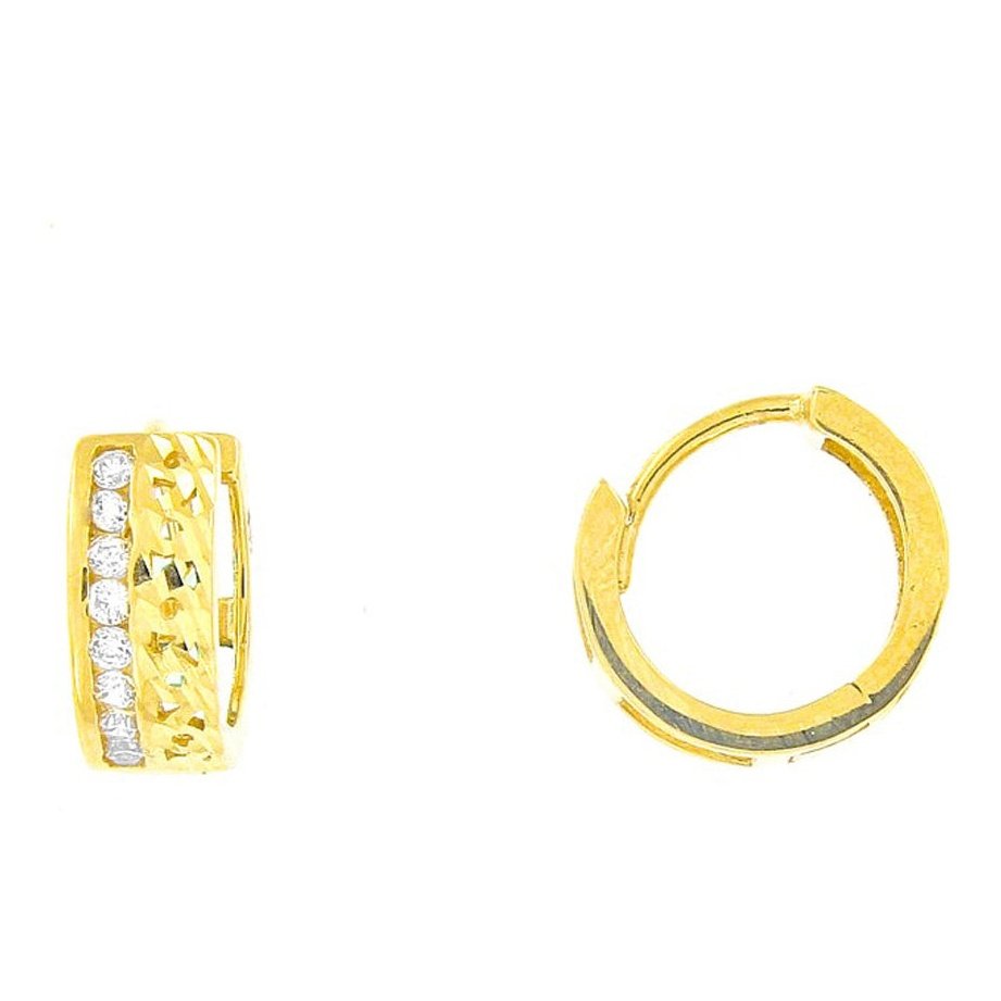 Boucles D’oreilles 10 Kt Roger Roy E5447Y