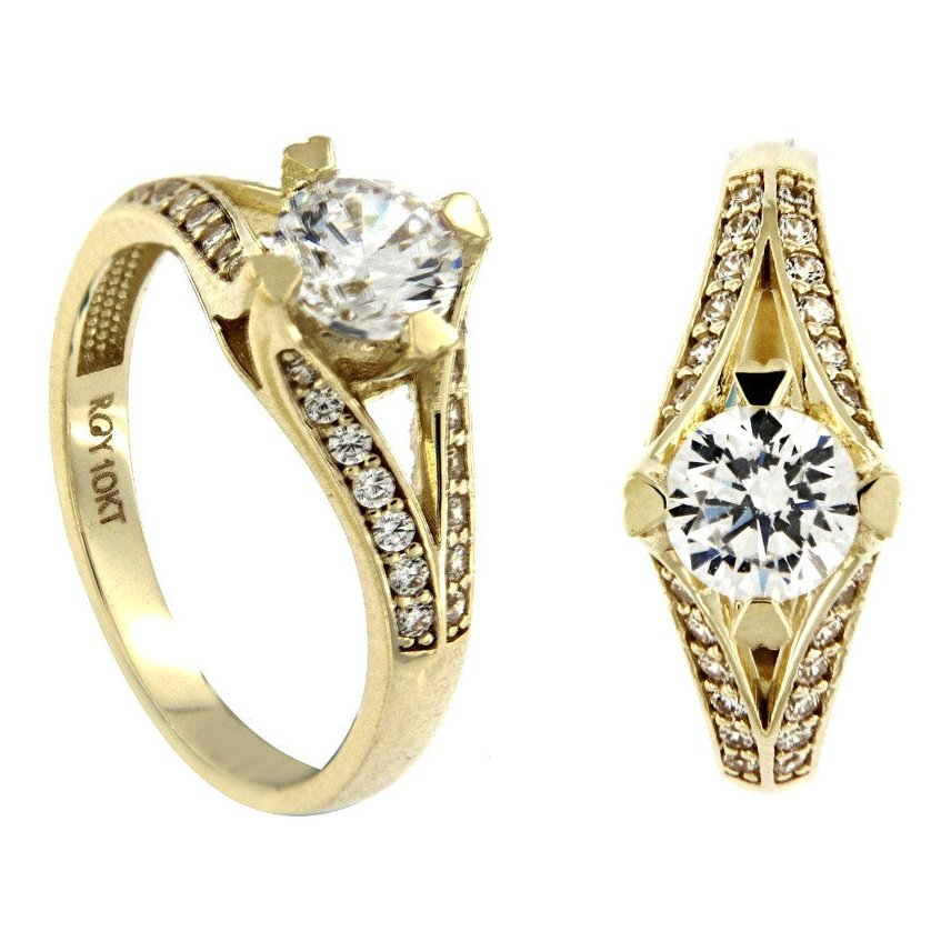 Bague 10 Kt Roger Roy RR2049Y