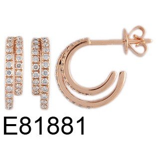 Boucles D’oreilles 14 Kt Van&Co E81881A1