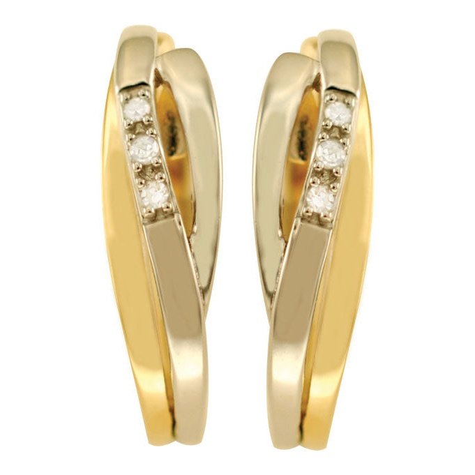 Boucles D’oreilles 10 Kt Roger Roy E05-905702T