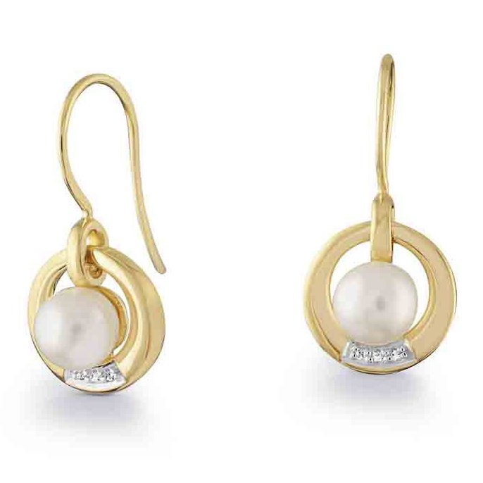 Boucles D’oreilles 10 Kt Roger Roy 268490