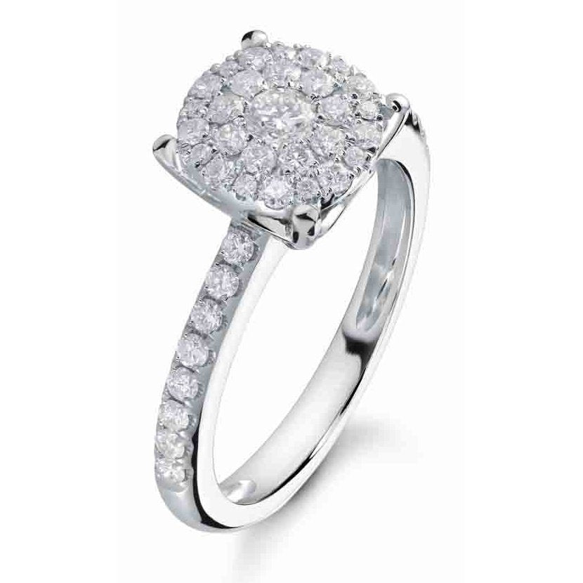 Roy Engagement Ring 100PTS RA3387W100