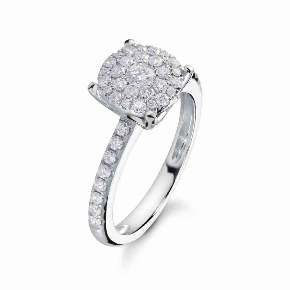 Roy Engagement Ring 100PTS RA3387W100