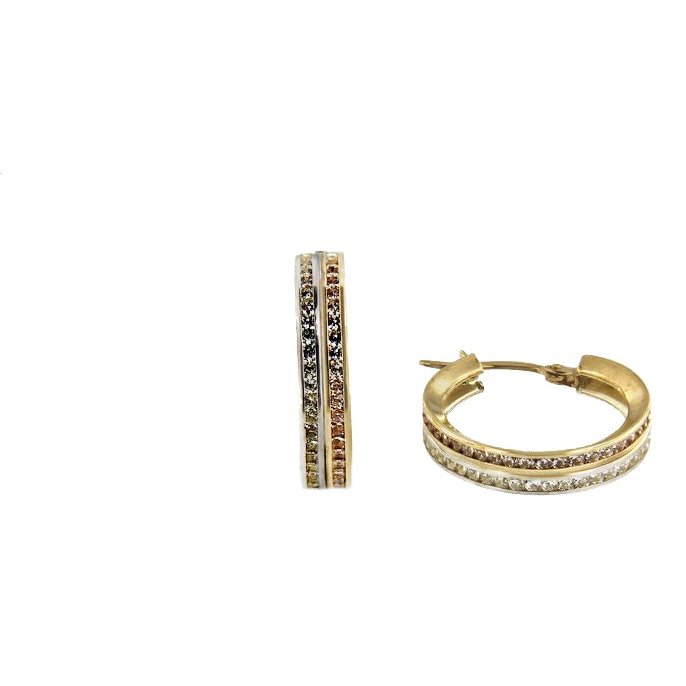 Boucles D’oreilles 10 Kt Roger Roy E200772-YW-FCZ