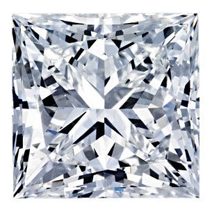 1.00 Carat Princess Cut Diamond Stone